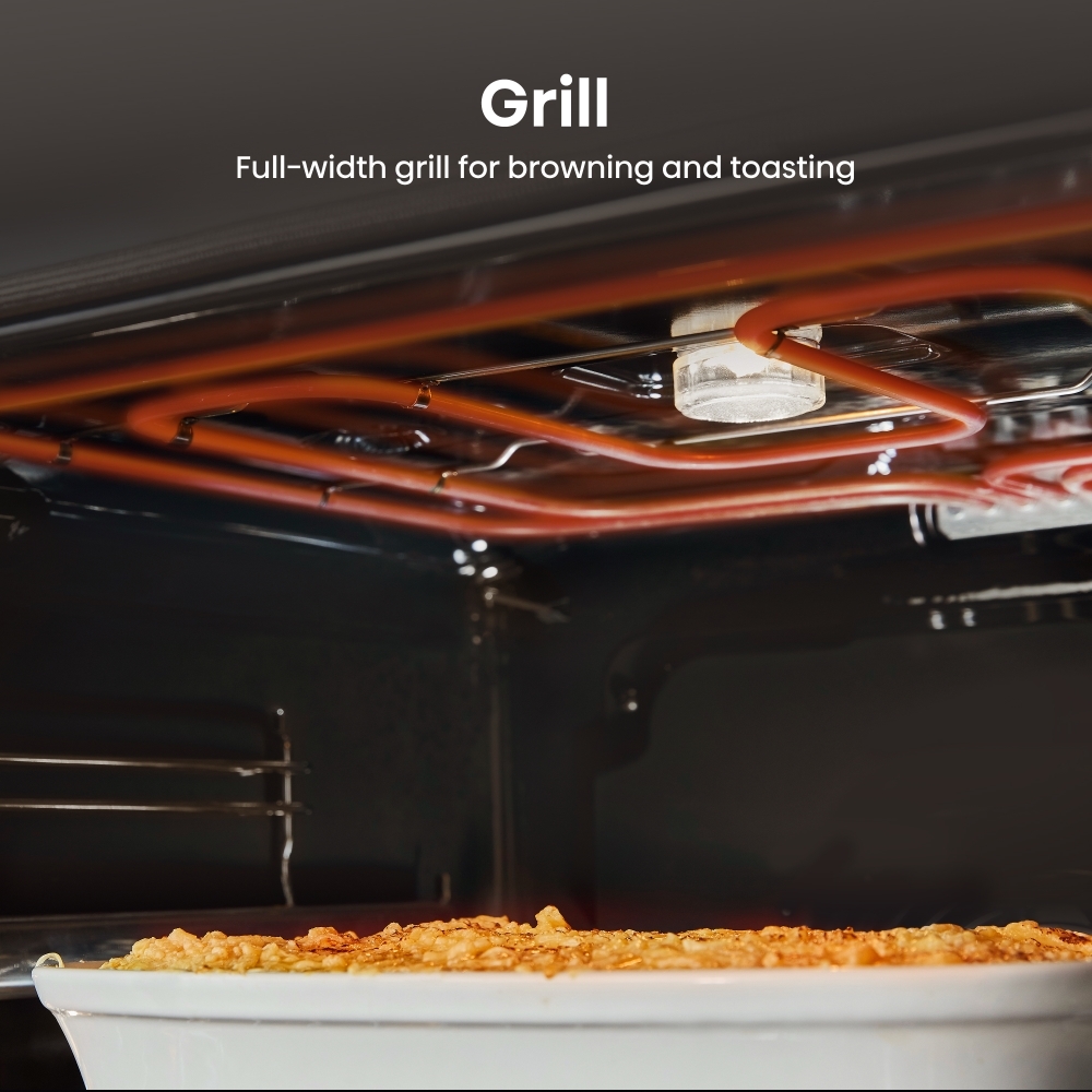 Hisense BID75211BGUK Built-Under Electric Double Oven, Black, A Rated