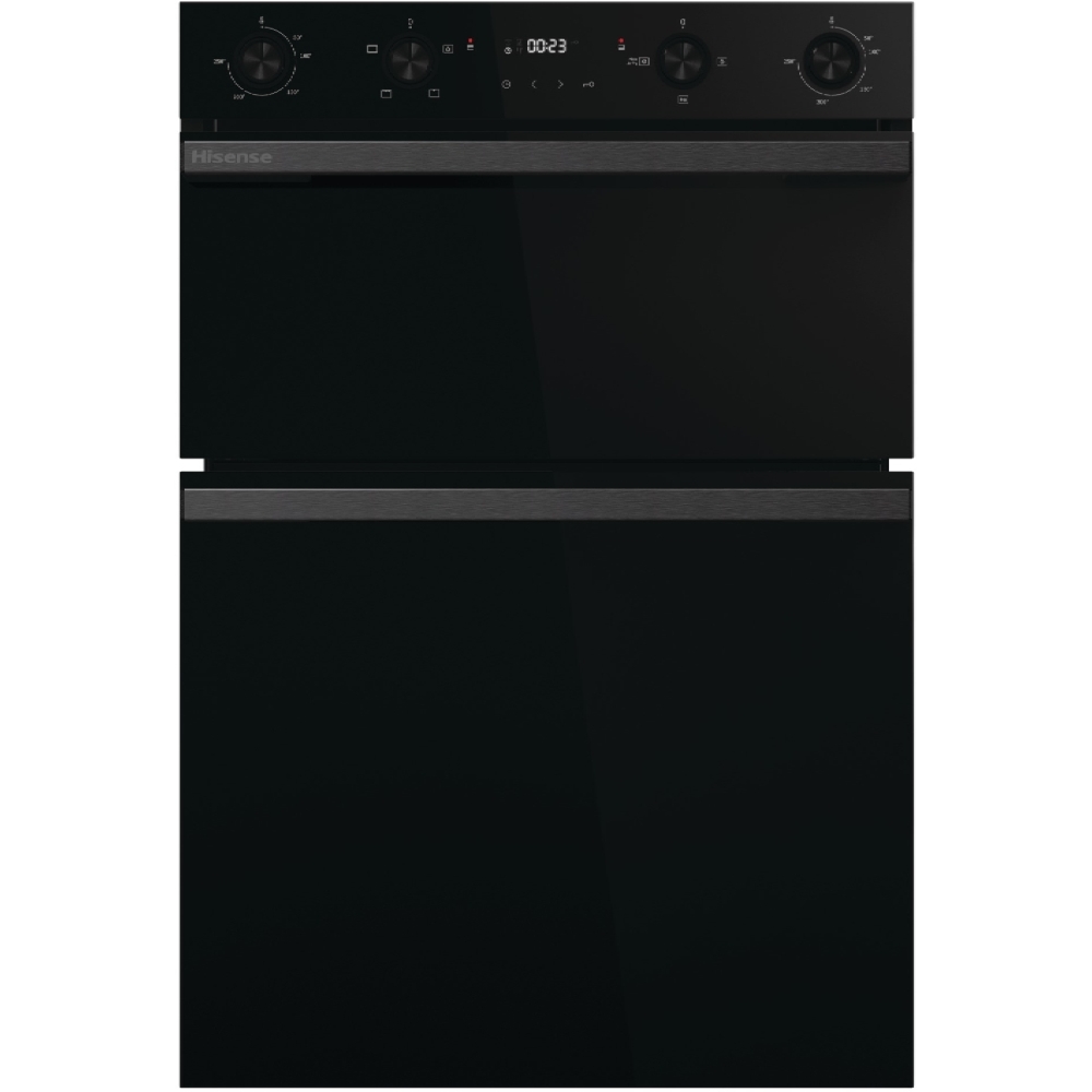 Hisense BID914221ADBG Built-In Electric Double Oven, Black, A Rated