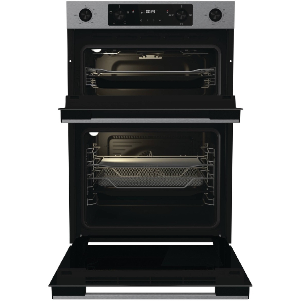 Hisense BID914221AX Built-In Electric Double Oven, Stainless Steel, A Rated