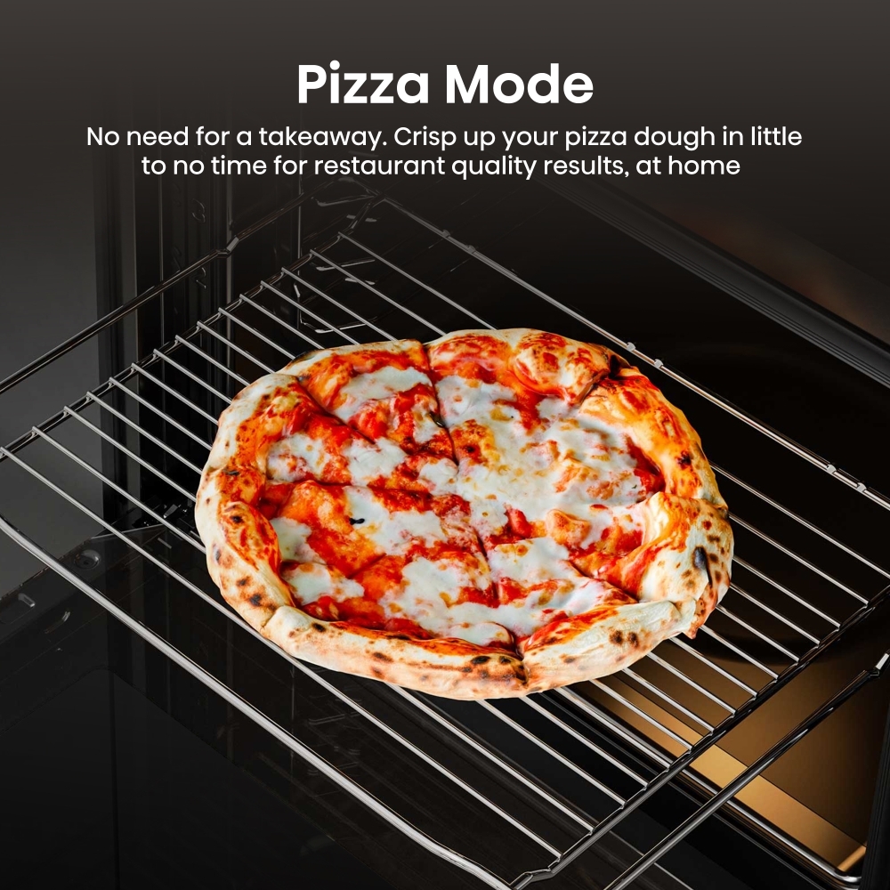 Hisense BID914221CDBG Built-In Electric Double Oven, Black, A Rated