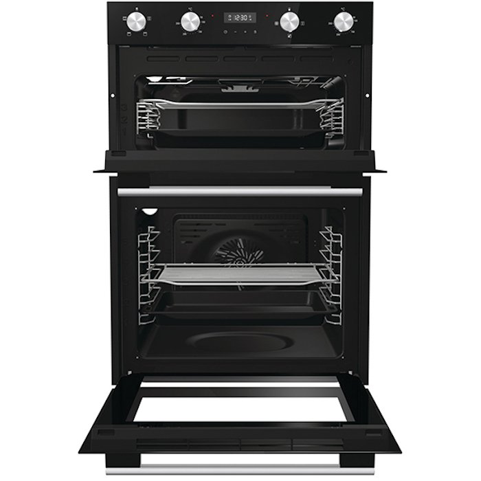 Hisense BID95211BGUK Built-In Electric Double Oven, Black, A Rated
