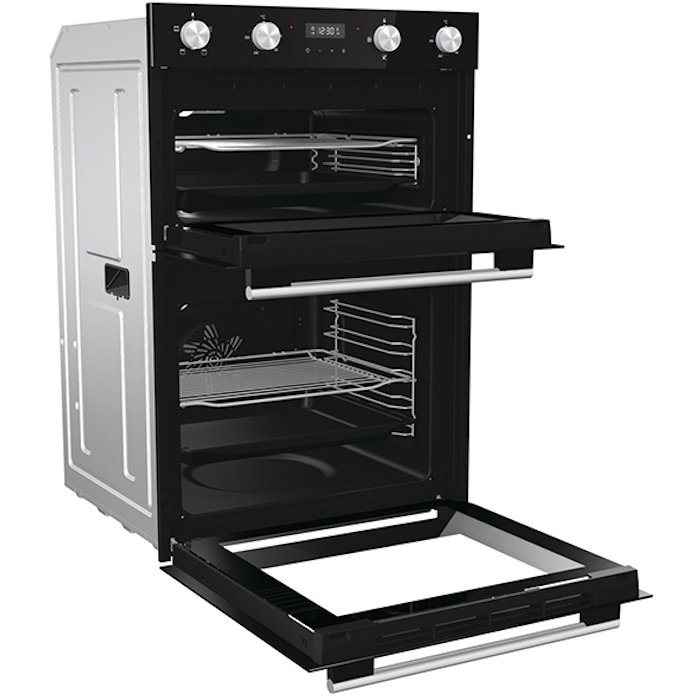 Hisense BID95211BGUK Built-In Electric Double Oven, Black, A Rated