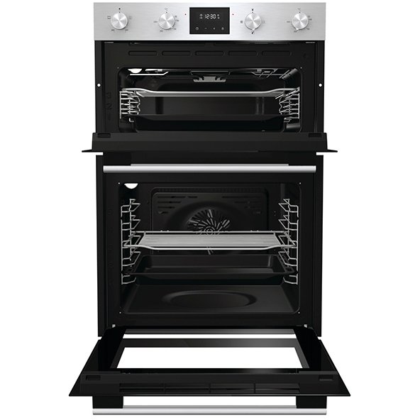 Hisense BID95211XUK Built-In Electric Double Oven, Stainless Steel, A Rated