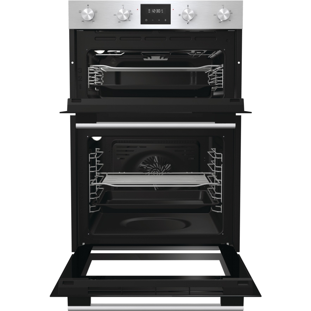 Hisense BID95211XUK Built-In Electric Double Oven, Stainless Steel, A Rated