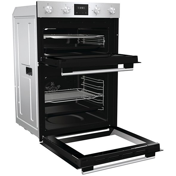 Hisense BID95211XUK Built-In Electric Double Oven, Stainless Steel, A Rated