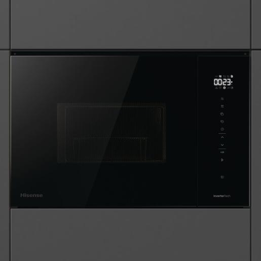 Hisense BIM325GI63DBGUK Hi6 BlackLine Built-In Microwave with Grill
