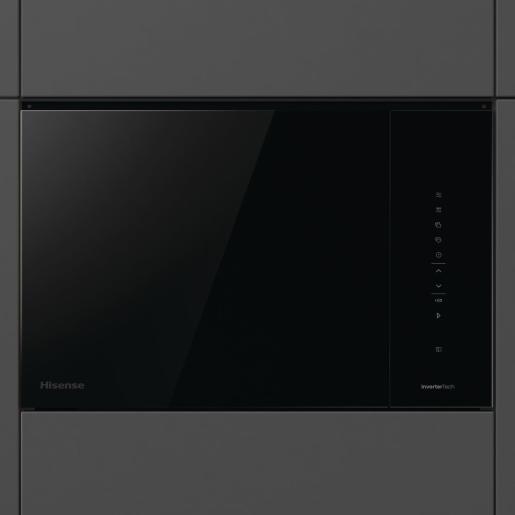 Hisense BIM325GI63DBGUK Hi6 BlackLine Built-In Microwave with Grill