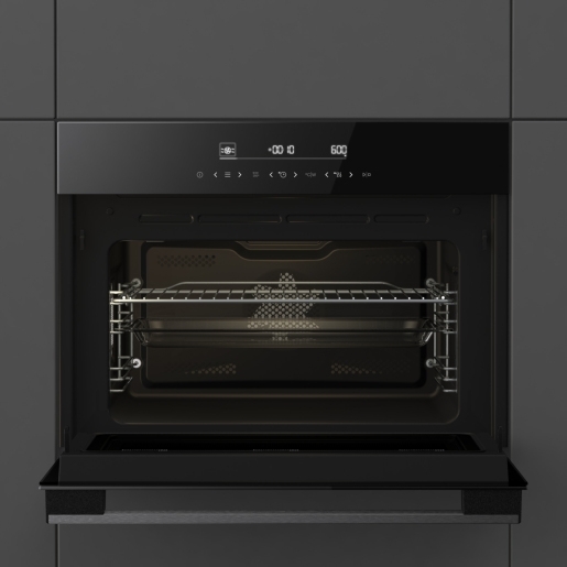 Hisense Hi6 BlackLine BIM45342ADBGUK Compact Oven with Microwave Function
