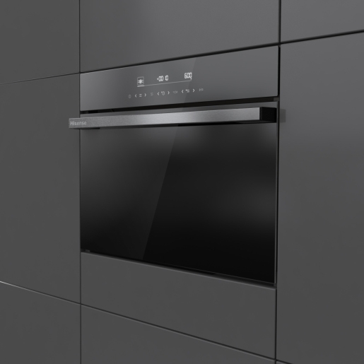 Hisense Hi6 BlackLine BIM45342ADBGUK Compact Oven with Microwave Function