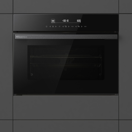 Hisense Hi6 BlackLine BIM45342ADBGUK Compact Oven with Microwave Function