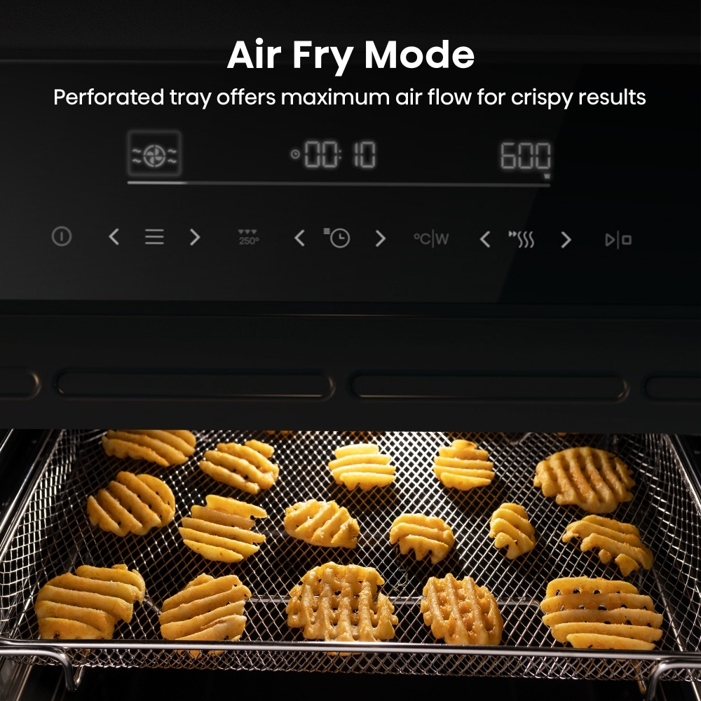 Hisense Hi6 BlackLine BIM45342ADBGUK Compact Oven with Microwave Function