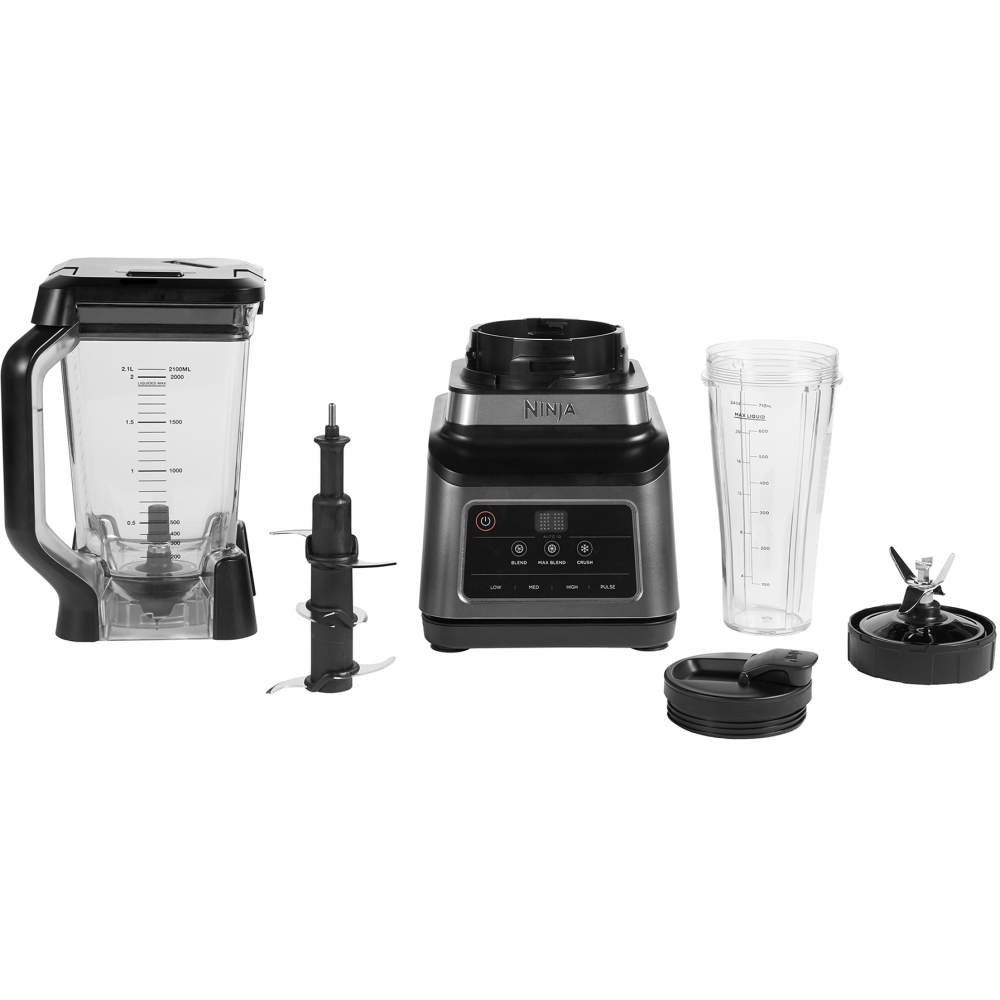 Ninja BN750UK 2-in-1 Blender with Auto-iQ, Black
