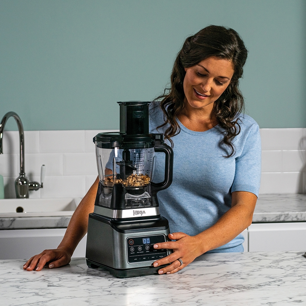 Ninja BN800UK 3-in-1 Food Processor with Auto-iQ, Black