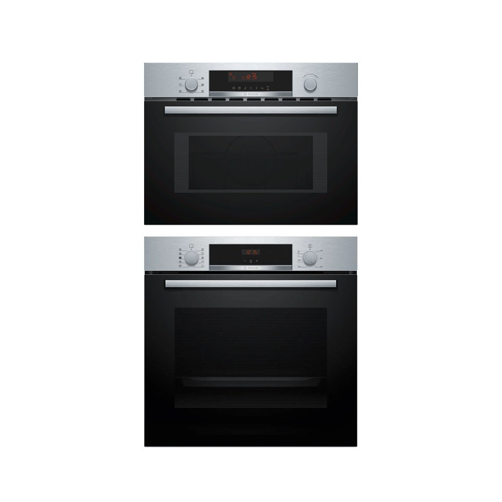 Bosch Built-In Electric Single Oven & Built-In Combination Microwave Oven with Hot Air