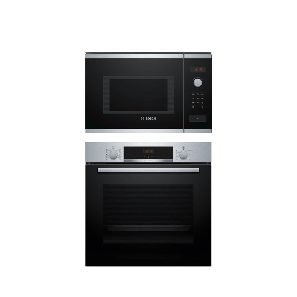 Bosch Built-In Electric Single Oven & Built-In Microwave
