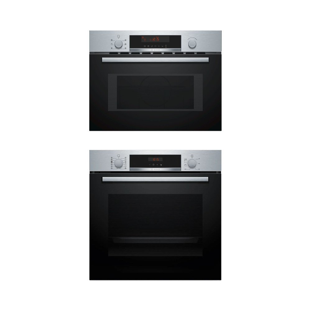Bosch Built-In Electric Single Oven & Built-In Combination Microwave Oven with Hot Air