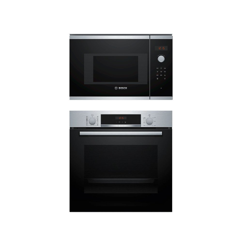 Bosch Built-In Electric Single Oven & Built-In Microwave