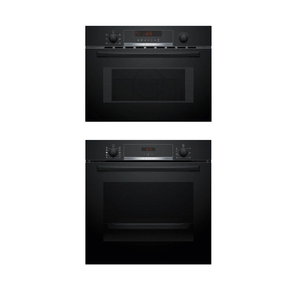 Bosch Built-In Electric Single Oven & Built-In Combination Microwave Oven with Hot Air