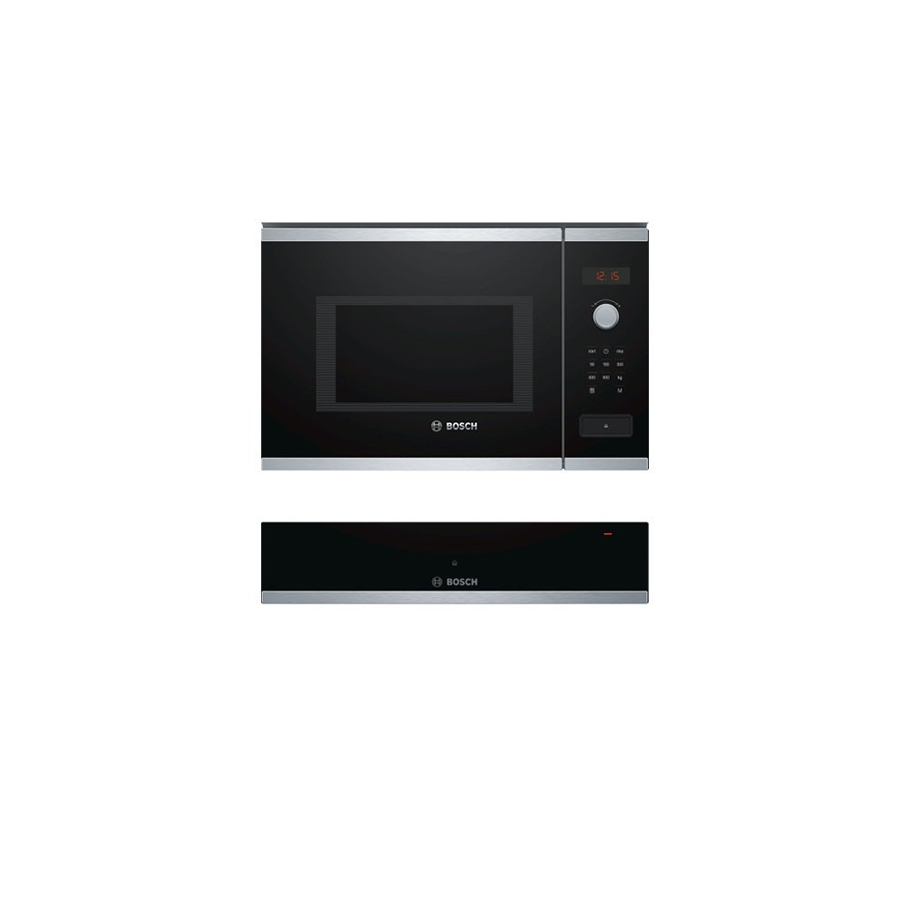 Bosch Built-In Microwave & Warming Drawer