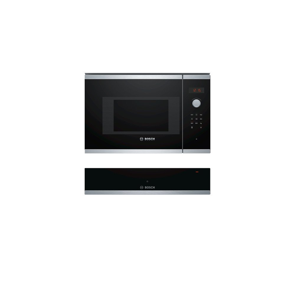 Bosch Built-In Microwave & Warming Drawer