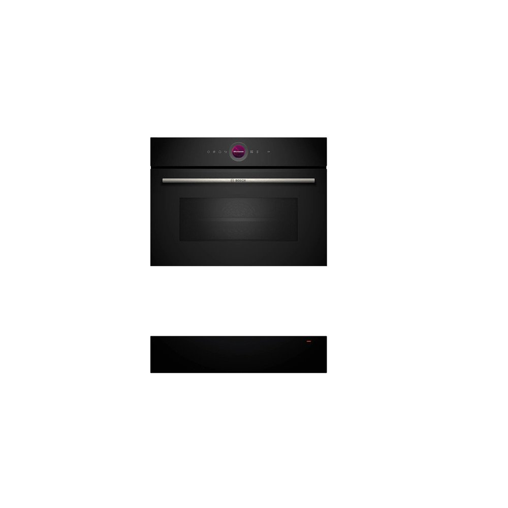 Bosch Built-In Microwave with Grill & Warming Drawer