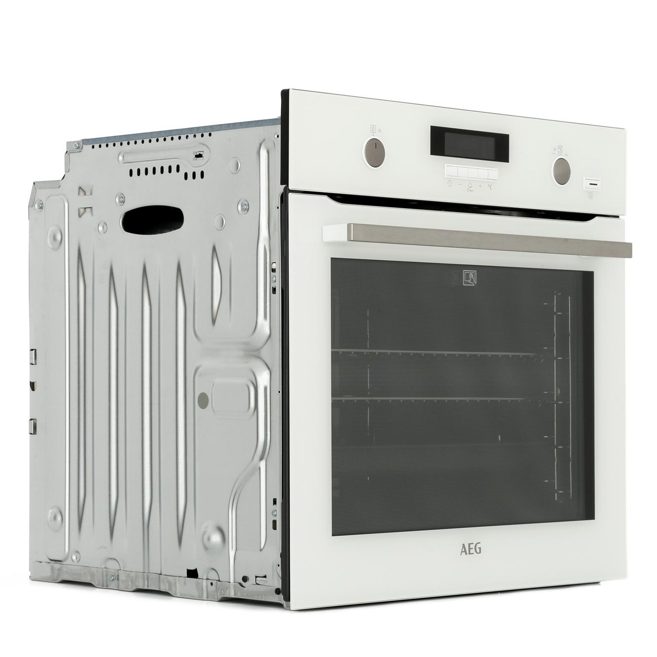 Buy AEG BPS551020W Single Built In Electric Oven White Marks Electrical