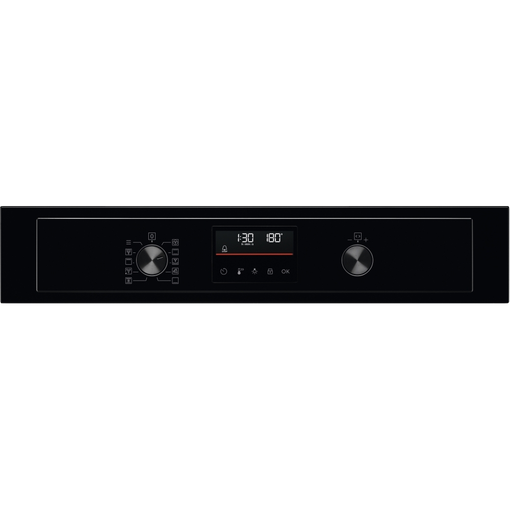 AEG BPX535A61B Built-In Electric Single Oven with Pyrolytic Cleaning, Black, A+ Rated