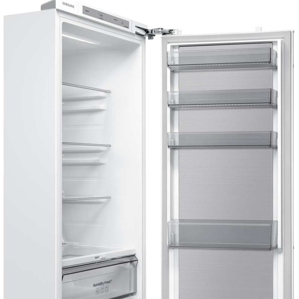 Samsung BRR29723EWW/EU Built-In Larder Fridge, Fixed Hinge, White, E Rated
