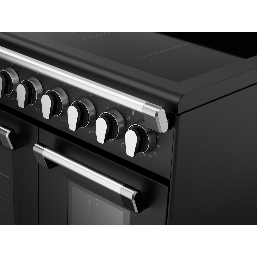 DeLonghi BS 965T IMAA 90cm Induction Range Cooker, Black, A Rated