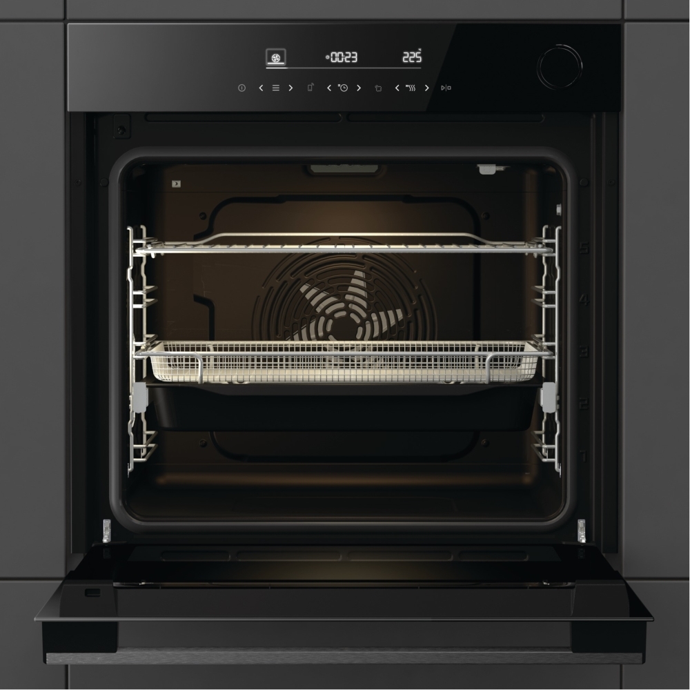 Hisense BSA66346ADBGUK Hi6 BlackLine Built-In Electric Single Oven, A+ Rated