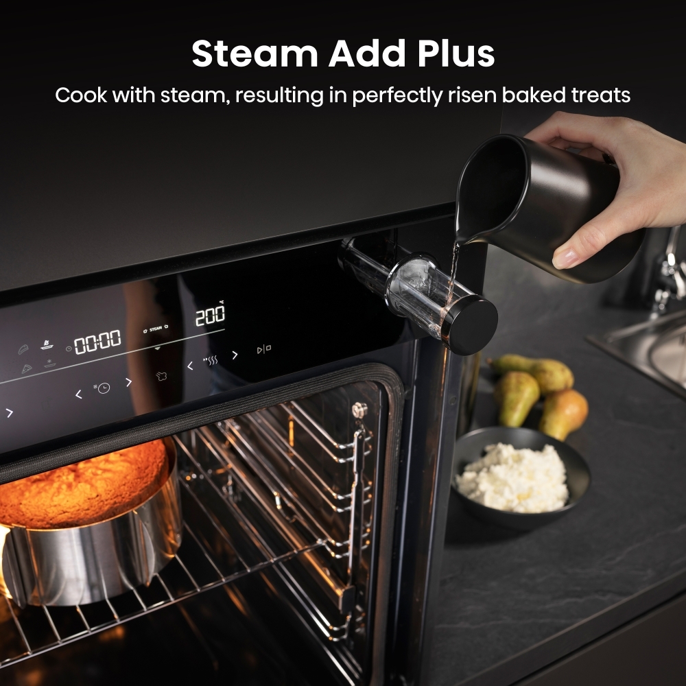 Hisense BSA66346ADBGUK Hi6 BlackLine Built-In Electric Single Oven, A+ Rated