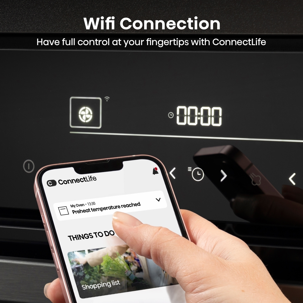 Hisense BSA66346ADBGUK Hi6 BlackLine Built-In Electric Single Oven, A+ Rated