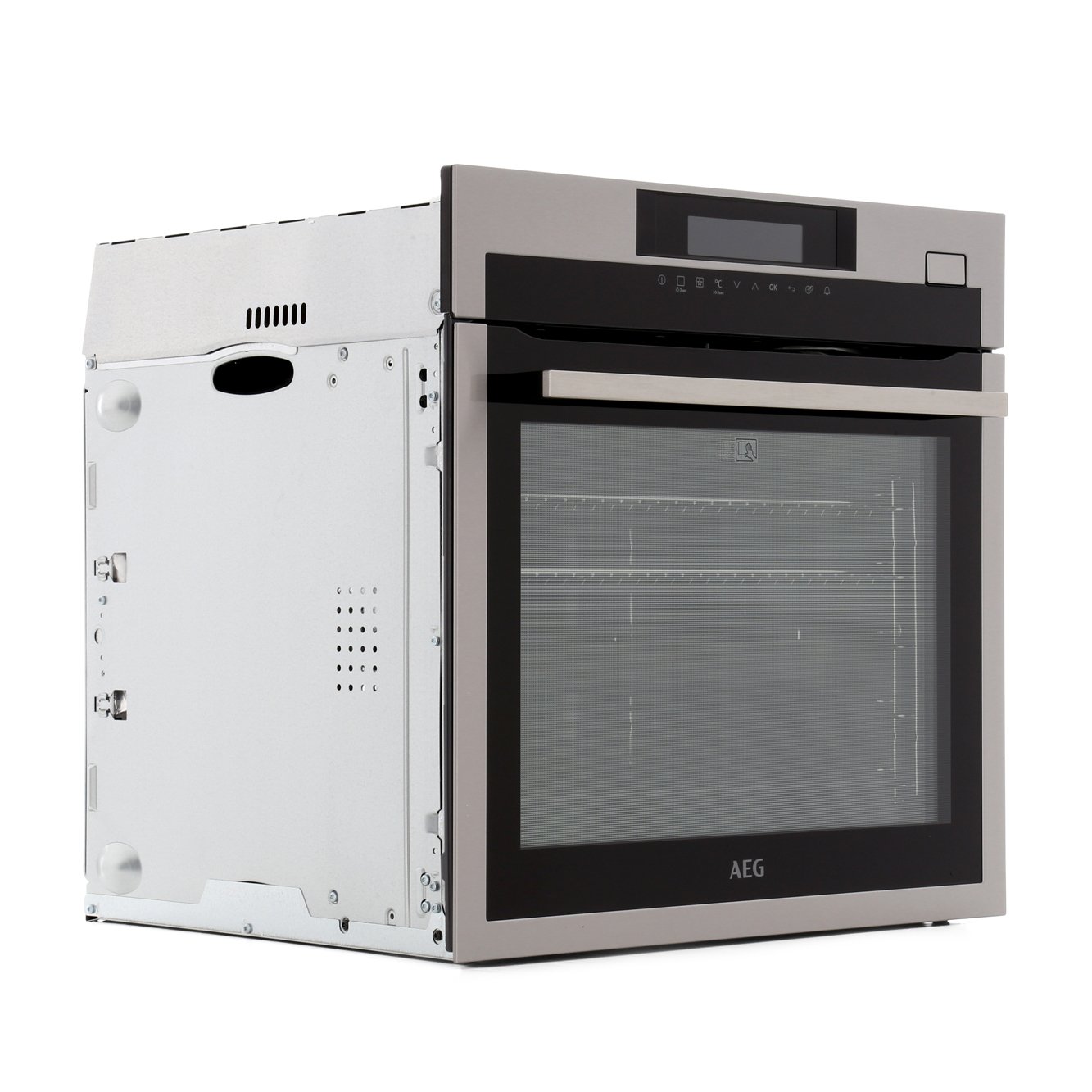 Buy AEG BSE774320M SteamCrisp BuiltIn Electric Single Oven Stainless