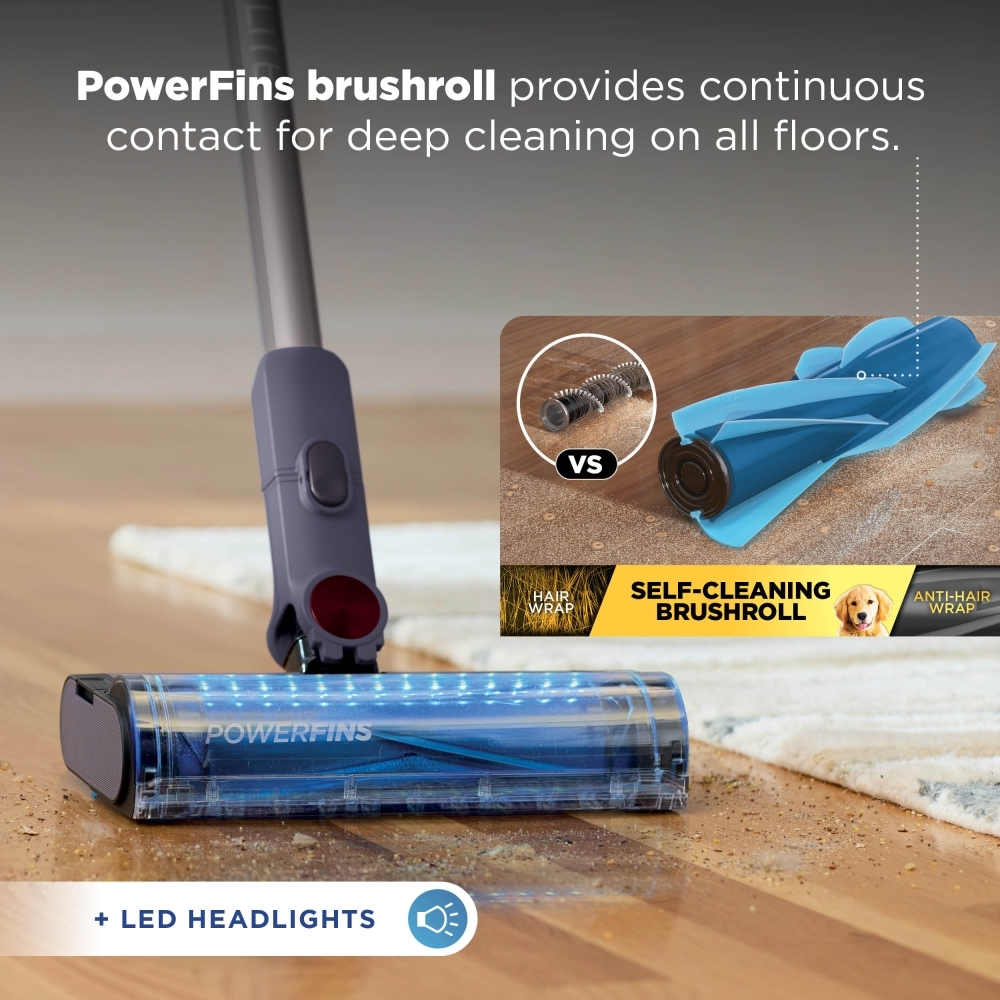 Shark BU3621UKT Cordless Vacuum Cleaner, Grey