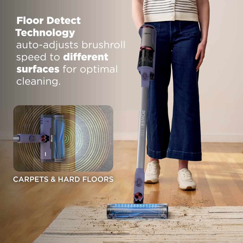 Shark BU3621UKT Cordless Vacuum Cleaner, Grey