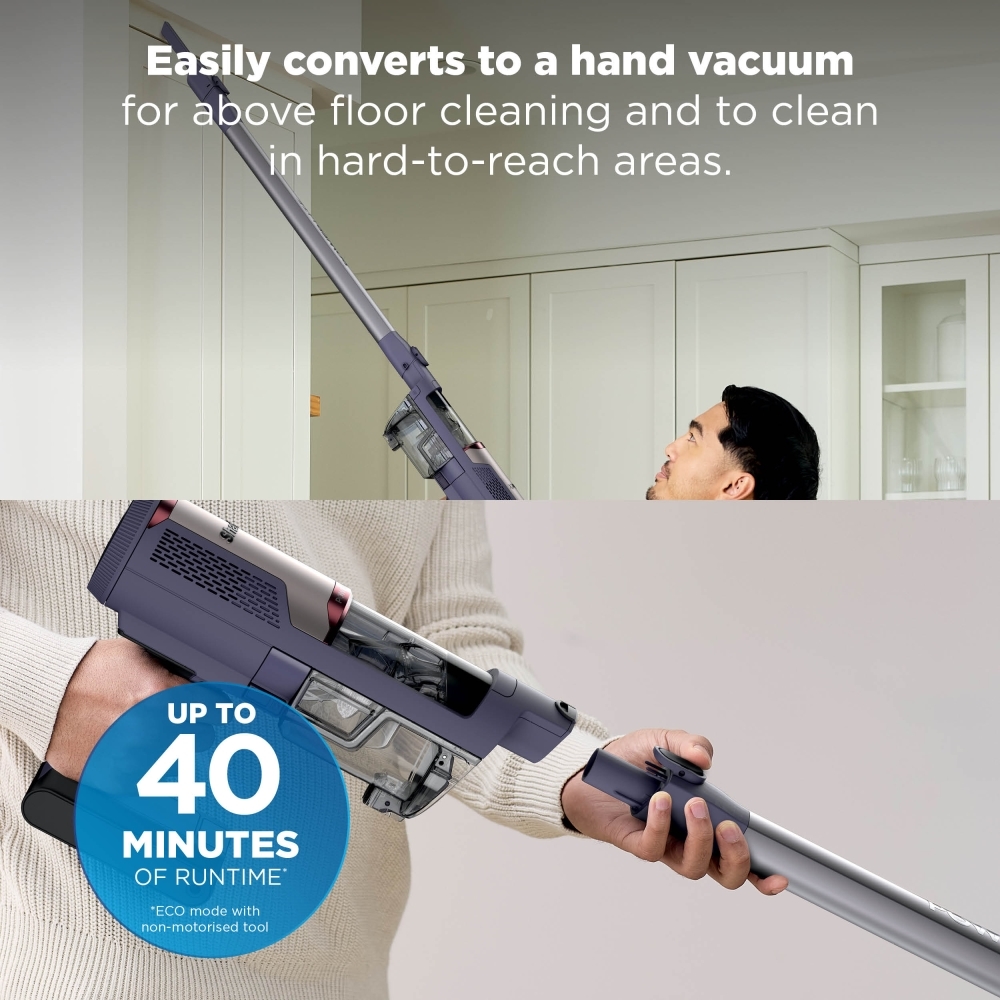 Shark BU3621UKT Cordless Vacuum Cleaner, Grey