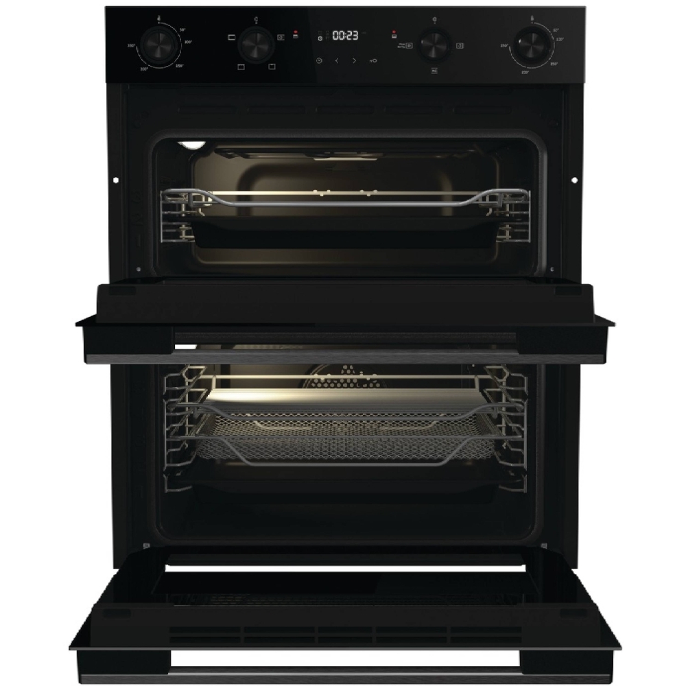 Hisense BUD714221ADBG Built-Under Electric Double Oven, Black, A Rated