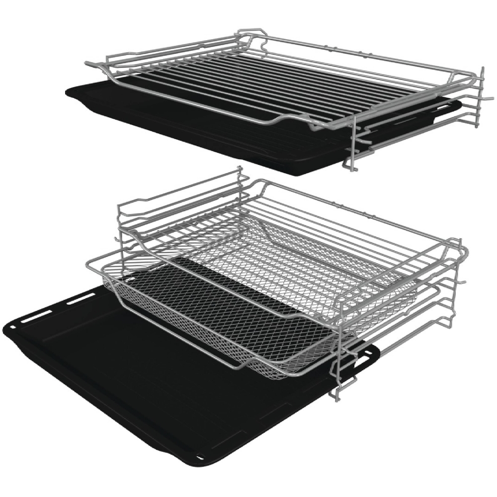 Hisense BUD714221ADBG Built-Under Electric Double Oven, Black, A Rated