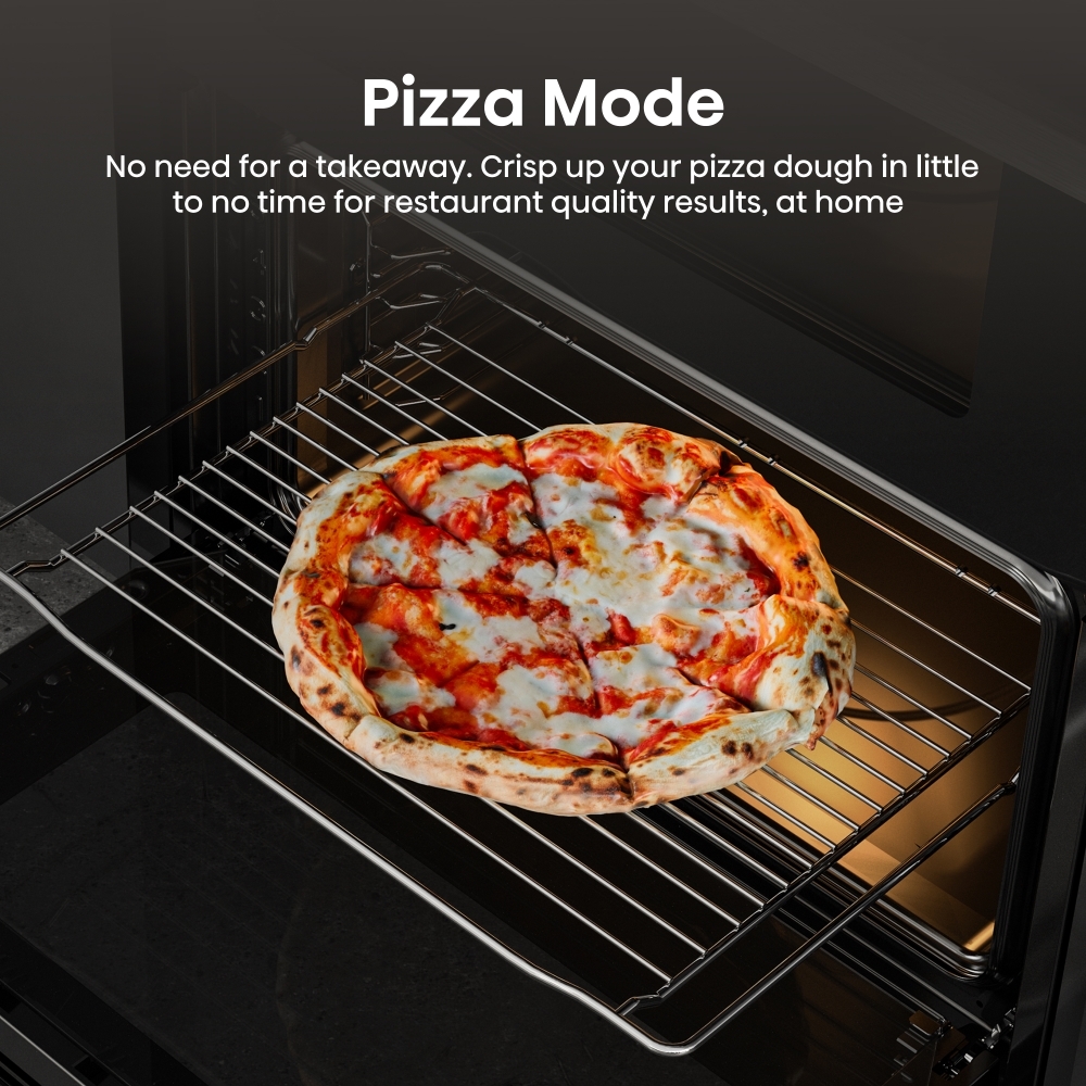 Hisense BUD714221AX Built-Under Electric Double Oven, Stainless Steel, A Rated