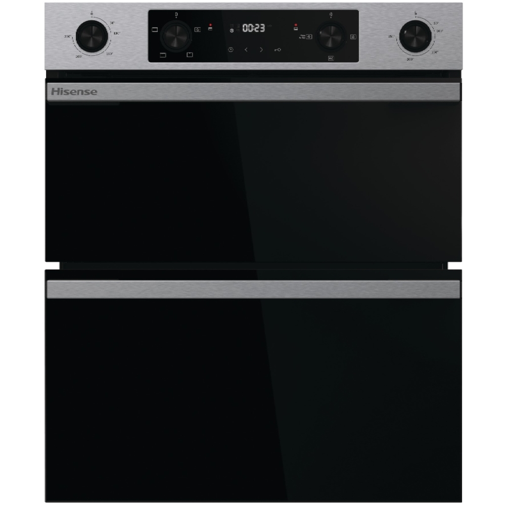 Hisense BUD714221CX Built-Under Electric Double Oven, Stainless Steel, A Rated