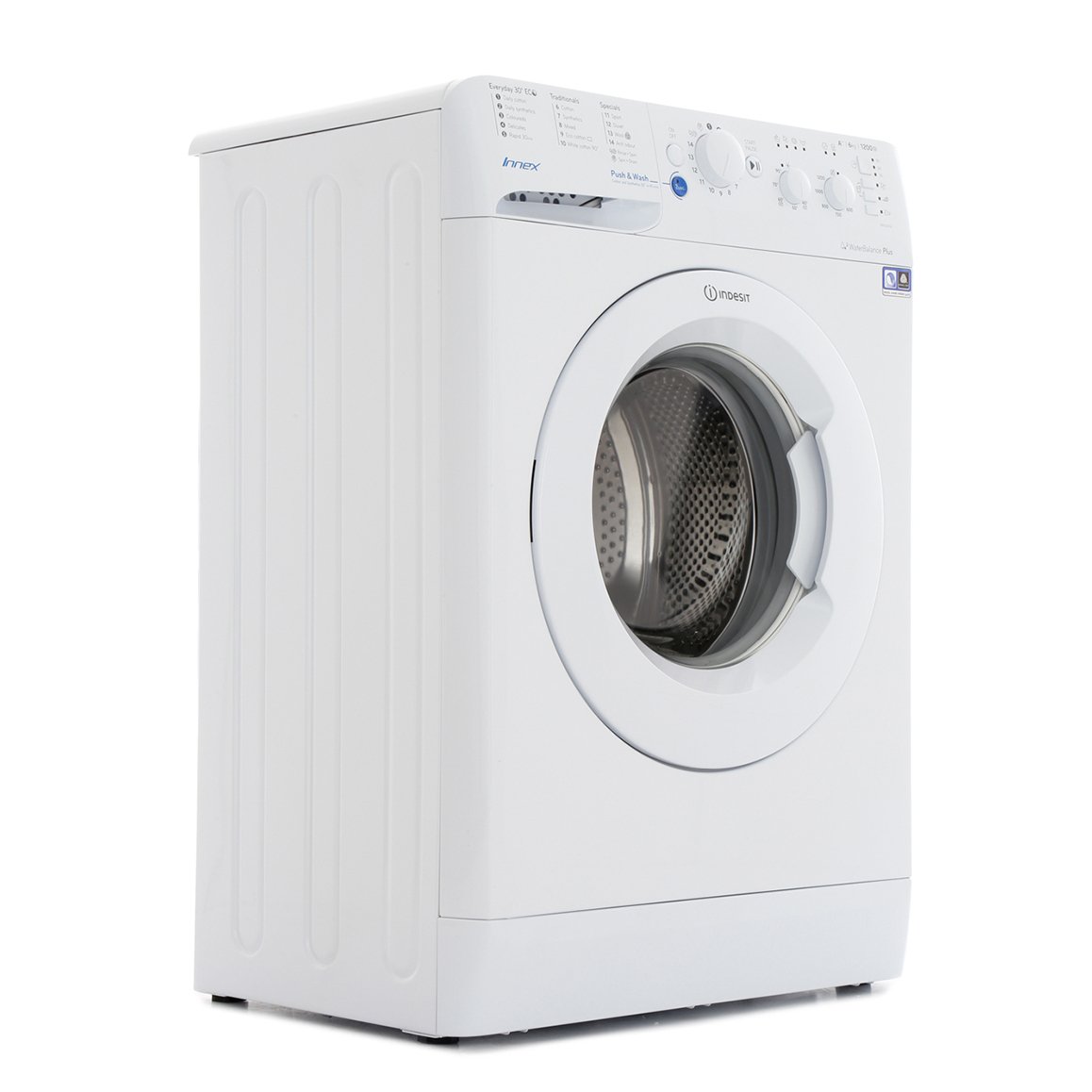 Buy Indesit BWSC61252W Washing Machine White Marks Electrical