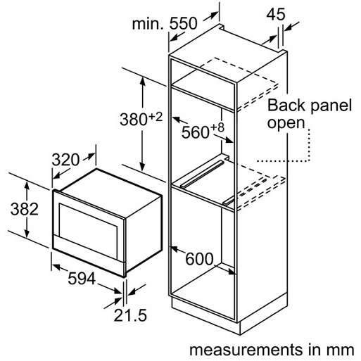 Buy Neff N70 C17GR01N0B BuiltIn Microwave with Grill Stainless Steel
