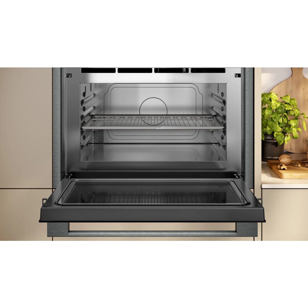 Neff C24GR3XG1B N70 Built-In Microwave with Grill, Graphite Grey