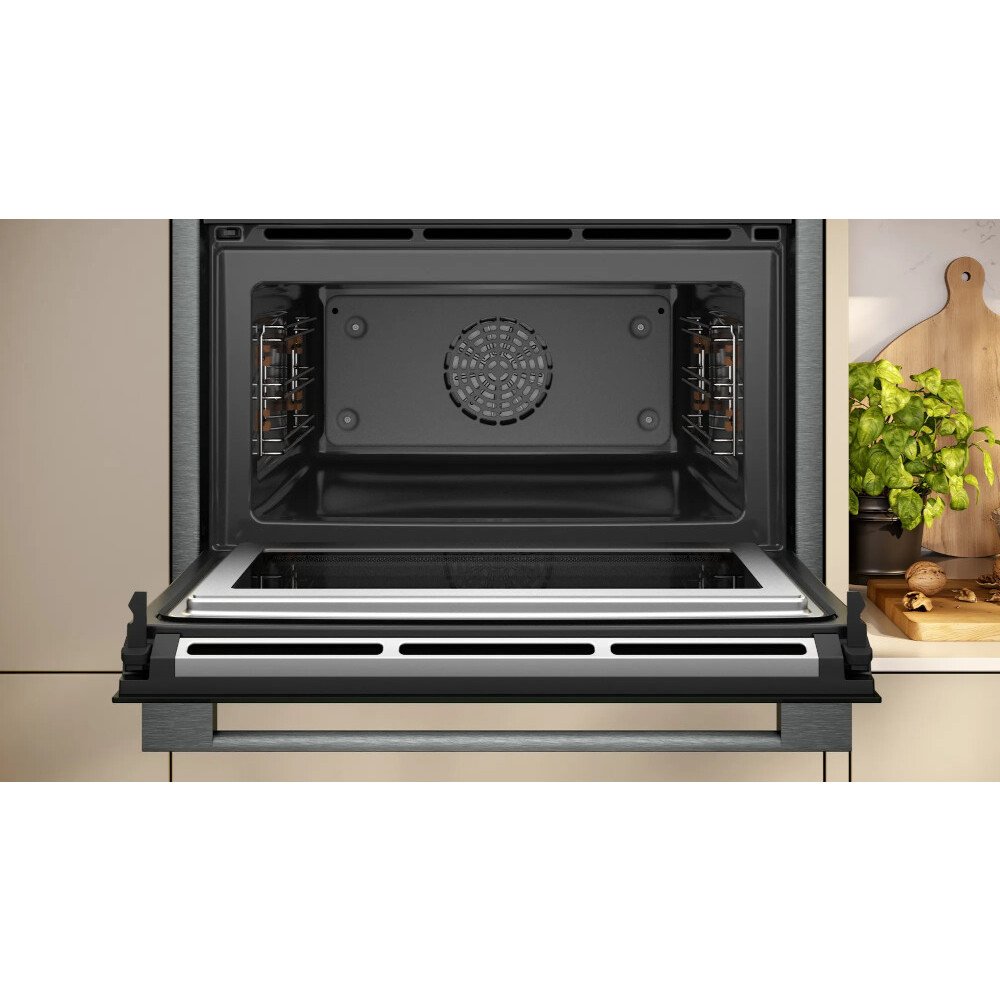 Neff C24MS31G0B N90 Compact Oven with Microwave Function, Graphite Grey