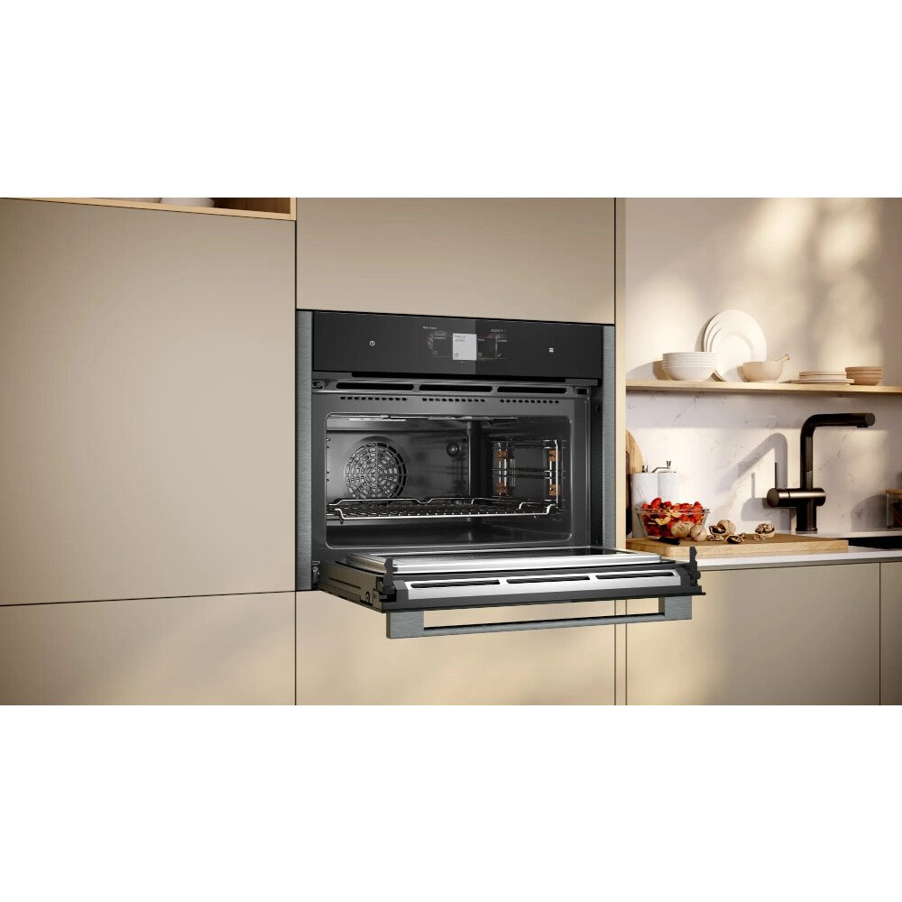 Neff C24MT73G0B N90 Compact Oven with Microwave Function, Grey