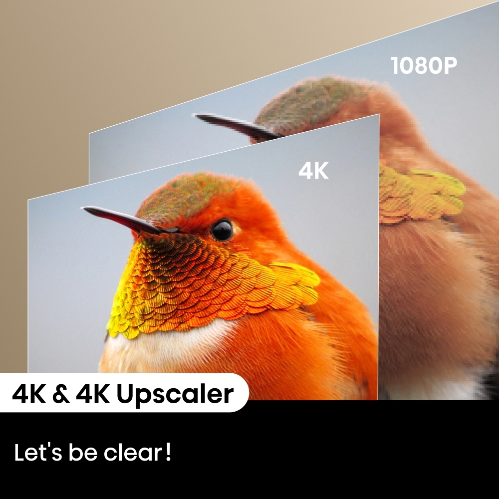 Hisense C2TUK Series C2 Laser Smart mini projector 4K, 4K Ultra HD, Grey