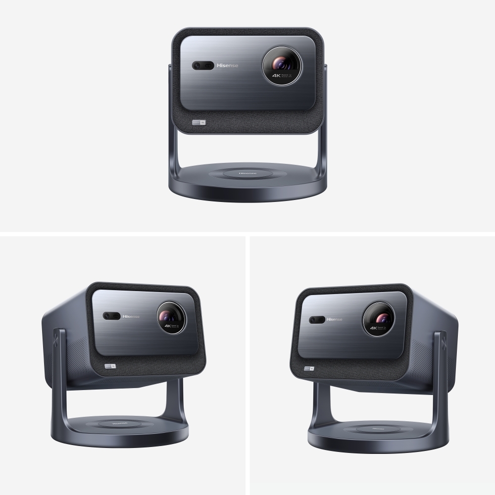 Hisense C2TUK Series C2 Laser Smart mini projector 4K, 4K Ultra HD, Grey