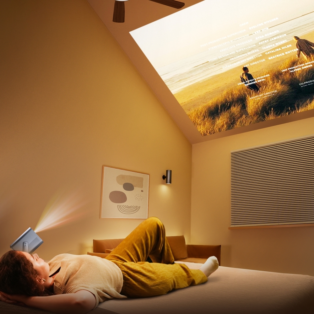 Hisense C2TUK Series C2 Laser Smart mini projector 4K, 4K Ultra HD, Grey