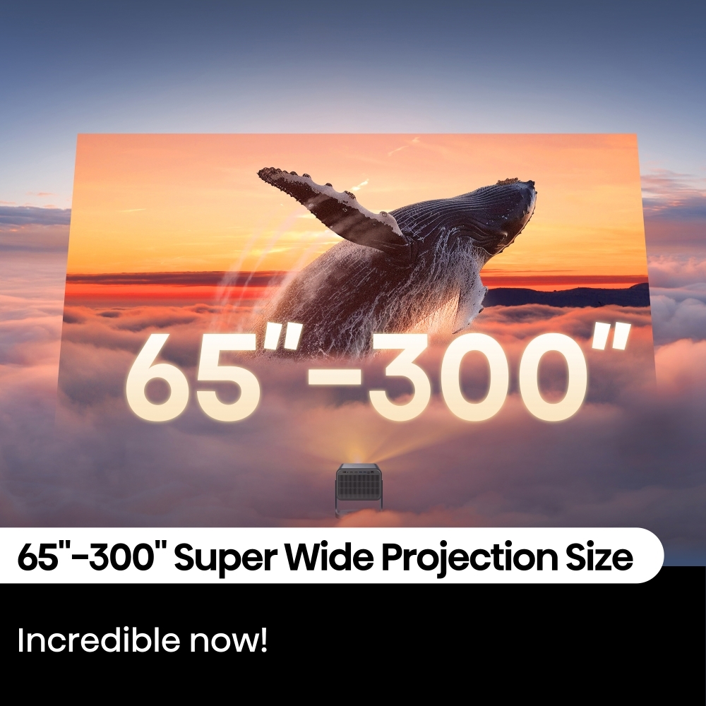 Hisense C2TUK Series C2 Laser Smart mini projector 4K, 4K Ultra HD, Grey