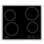 Samsung C61R1AAMST Ceramic Hob, Stainless Steel Trim